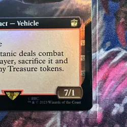 2023 MTG Wizards of the Coast Doctor Who Extended Art Foil #0389 RMS Titanic - Image 4