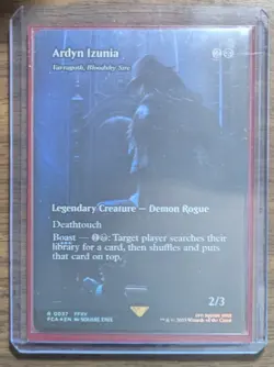 MTG Ardyn Izunia - Varragoth, Bloodsky Sire Showcase from Final Fantasy: TTA NM - Image 2