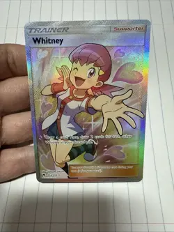 2018 Pokemon Sun & Moon Lost Thunder Whitney Full Art NM - Image 1