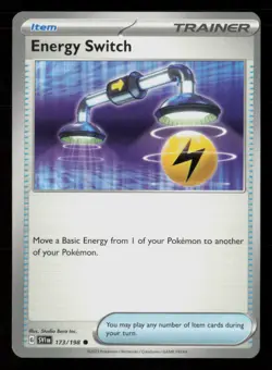 Energy Switch SV01: Scarlet & Violet Base Set #173/198 Common Pokemon Card - Image 3