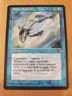 Magic The Gathering MTG Mystic Remora Ice Age - Image 1
