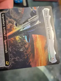 R 0354 The Eternity Elevator EXTENDED ART FOIL Edge of Eternities MTG Card EOE - Image 2