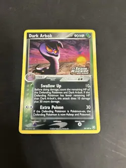 Dark Arbok 29/109 Reverse Holo - ex Team Rocket Returns Pokemon Card - NM - Image 1