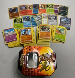 Pokemon TCG Rebel Clash /192 Mixed Lot Of 100 + Cards. Common, Holos, Rare, 1V - Image 1