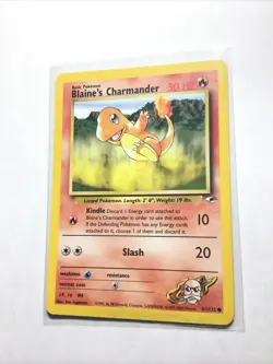 BLAINE'S CHARMANDER - 61/132 - Gym Heroes - Pokemon Card - PL - Image 1