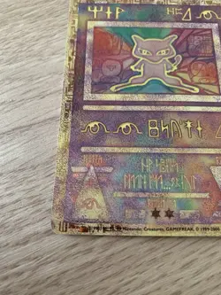 Ancient Mew Promo Pokemon Game The Movie 2000 Card Holo Foil - Image 7