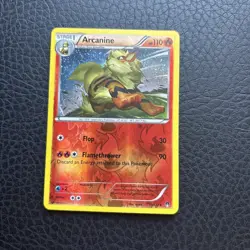 Arcanine 11/122 Reverse Holo BREAKpoint Pokémon Card NEAR MINT - Image 1