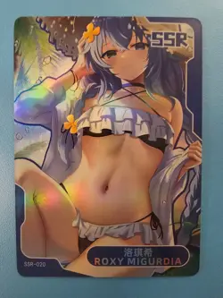 Roxy Migurdia Mushoku Tensei Goddess Story Senpai Goddess Haven 4 Card SSR-020 - Image 4