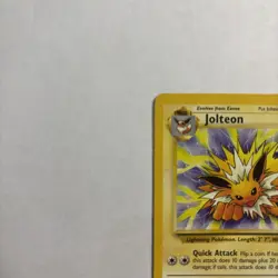 Jolteon 20/64 Pokemon Card TCG Jungle Unlimited Rare - Image 13