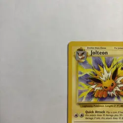 Jolteon 20/64 Pokemon Card TCG Jungle Unlimited Rare - Image 3