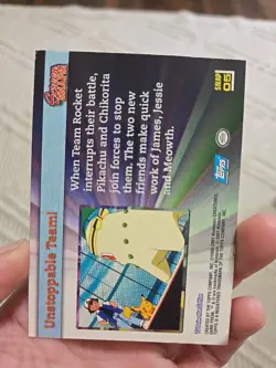 Pokemon Card - Unstoppable Team! Snap05 - Screen Snaps! - Topps Johto - Image 4