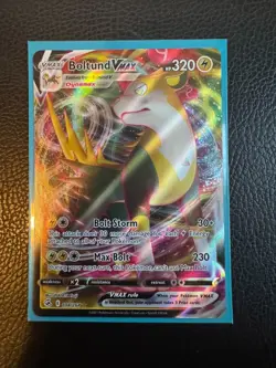 Pokemon Card Boltund Vmax 104/264 Full Art Rare Ultra Fusion Strike Near Mint - Image 2