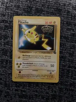 WB Kids Gold Stamped 1999 Pokemon First Movie Promo 4 Card Lot Mewtwo Pikachu - Image 4
