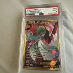 Pokémon TCG Gardevoir EX 116/114 XY Steam Siege 2016 Full Art Secret Rare Card - Image 1