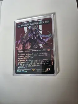 Final Fantasy Sephiroth Fabled Soldier Borderless Surge Foil Card #0527 - Image 1