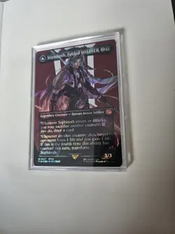 Final Fantasy Sephiroth Fabled Soldier Borderless Surge Foil Card #0527 - Image 3