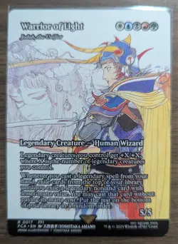 MTG Warrior of Light - Jodah, the Unifier (Showcase) from Final Fantasy: TTA NM - Image 1