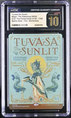 TUVASA THE SUNLIT | MTG Secret Lair Fairest Drop of All | FOIL | CGC Pristine 10 - Image 1