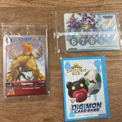 Digimon Card Online Tournament Promo Pack Sleeve Memory Gauge Japan - Image 2