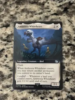 1 x Ambrosia Whiteheart - Extended Art - Final Fantasy - NM-Mint - MTG - Image 1
