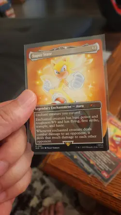 Super State 2081 Secret Lair Drop Sonic: Friends and Foes Non-Foil MTG NM - Image 1