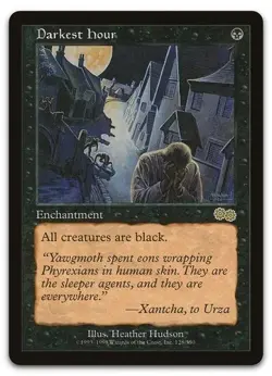 NM/EX Darkest Hour Urza's Saga Mtg Magic the Gathering !! - Image 1