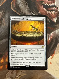 THRUMMING HIVEPOOL mtg NM-M Edge of Eternities 1 Rare - Image 1