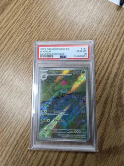 2023 POKEMON MEW EN-151 ILLUSTRATION RARE #167 IVYSAUR PSA 10 - Image 1