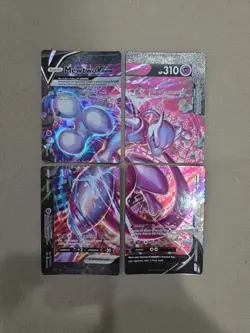 Mewtwo V-Union SWSH159-SWSH162 [Set of 4] Black Star Promo Set POKEMON Cards NM - Image 1