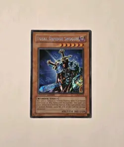 YUGIOH TOTAL DEFENSE SHOGUN CT1-EN001 SECRET RARE LP - Image 1