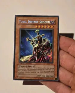 YUGIOH TOTAL DEFENSE SHOGUN CT1-EN001 SECRET RARE LP - Image 3