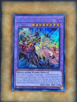 Yugioh The Dark Magicians LDS3-EN090 Secret Rare Limited Edition NM - Image 1