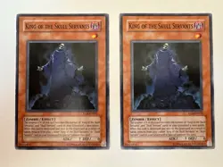 2x King of the Skull Servants, TLM-EN032, Unlimited, MP, Yugioh - Image 1