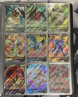 POKEMON BINDER LOT COLLECTION MODERN HITS ULTRA RARE FULL ART ILLUSTRATION - Image 7