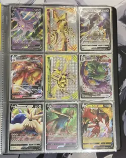 POKEMON BINDER LOT COLLECTION MODERN HITS ULTRA RARE FULL ART ILLUSTRATION - Image 9