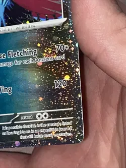 Roaring Moon 109/162 SWIRL COSMOS HOLO 109/162 Pokemon TCG Temporal Forces NM/M - Image 3