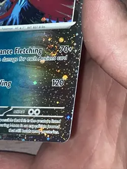 Roaring Moon 109/162 SWIRL COSMOS HOLO 109/162 Pokemon TCG Temporal Forces NM/M - Image 4