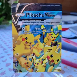 PIKACHU V-UNION Complete 4 Card Promo Lot 25th Anniversary Pokemon Cards NM - Image 3