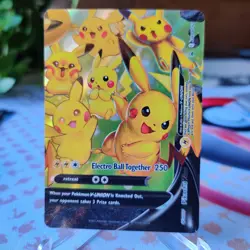 PIKACHU V-UNION Complete 4 Card Promo Lot 25th Anniversary Pokemon Cards NM - Image 6