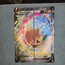 POKEMON! Morpeko V-Union SwSH SWSH215 Black Star Promo Set of 4 NM - Image 3