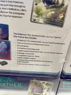 Pokémon Trading Card Game Journey Together Elite Trainer Box Lot of 6x - Image 4