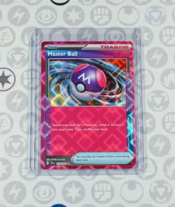 Pokemon Master Ball 153/162 Ace Spec EN Temporal Forces Pokemon TCG NM-Mint - Image 1