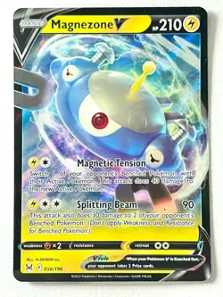 Magnezone V 056/196 Ultra Rare Lost Origin Pokemon TCG - Pack Fresh Near Mint NM - Image 8