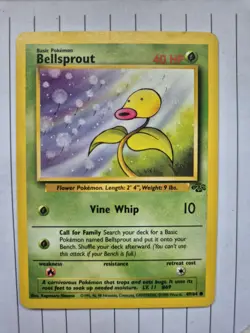 WOTC Pokemon Snubbull 55/64 Neo Revelation (HP) & Bellsprout Jungle 49/64 (LP) - Image 9