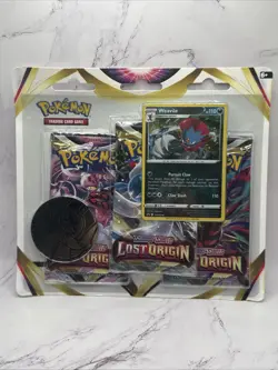 Pokémon TCG Lost Origin Sword & Shield 3-Pack Blister Sealed - Image 6