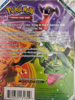 POKÉMON VINTAGE Battle Skies Tin Garchomp Lv. 71 New-Some Damage to the seal - Image 5