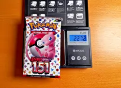 22.7g! Heavy Pokemon Sealed 151 English Booster Pack - Image 1