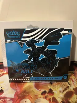 Pokemon TCG Black Bolt Elite Trainer Box ETB- Brand new and factory sealed - Image 9