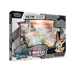 Pokemon Black Bolt/White Flare Victini Illustration Collection PRESALE Ships 8/2 - Image 1