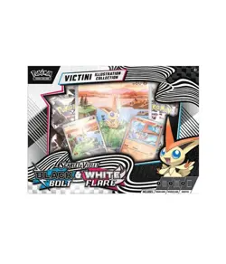 Pokemon Black Bolt/White Flare Victini Illustration Collection PRESALE Ships 8/2 - Image 5